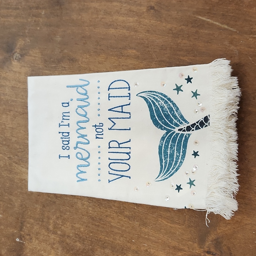Mermaid towel